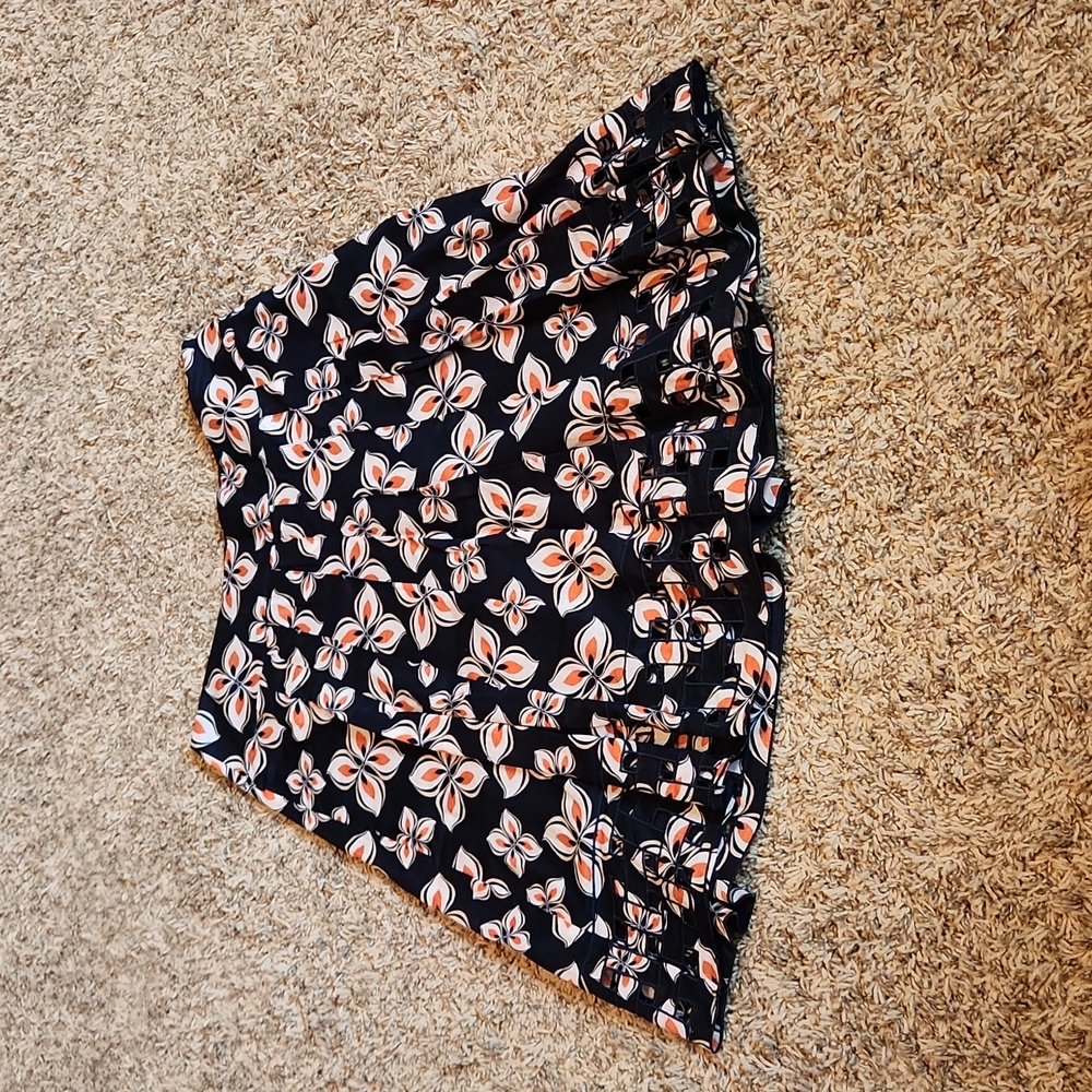 Ann Taylor Petites Floral Skirt